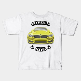 Sportscar Illustration Kids T-Shirt